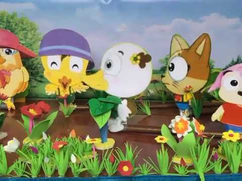 MẦM NON 4 - 5 TUỔI TRUYỆN GÀ TƠ ĐI HỌC