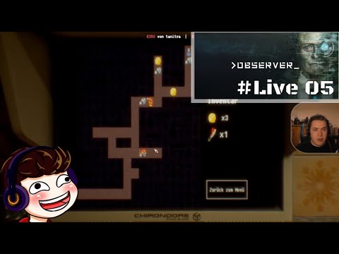 Retrospiele in der Zukunft 🤯 Let's play Observer [E05][Horror][German/Deutsch]