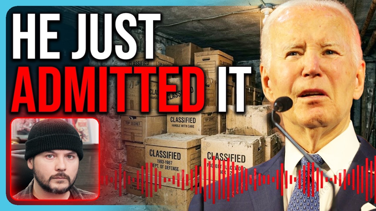 Biden Audio LEAKS, Biden ADMITTED To Classified Docs “Downstairs”