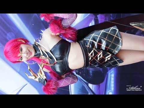 (4K)2018 LoL 월드 챔피언십(롤드컵 결승) K/DA -빛베리 직캠 fancam by Athrun