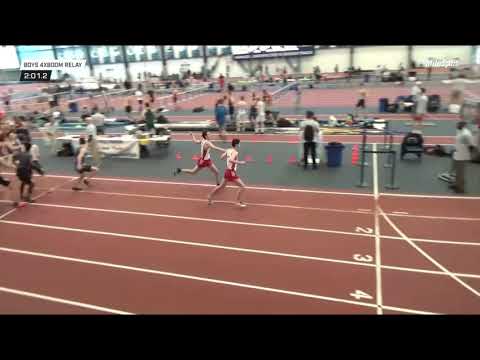 PTFCA INDOOR STATE CHAMPIONSHIP High School Boys' 4x800m Relay, Finals 1