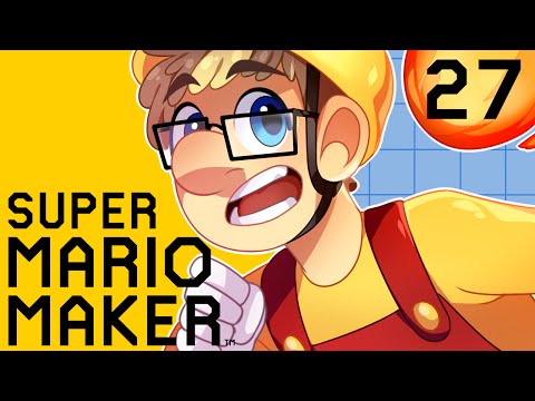 Super Mario Maker Gameplay Part 27 - Whomp's Fortress