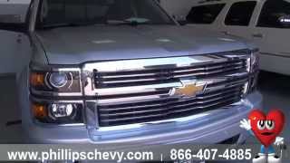 preview picture of video 'Phillips Chevrolet - 2014 Silverado High Country - Walkaround - Chicago New Car Dealership'