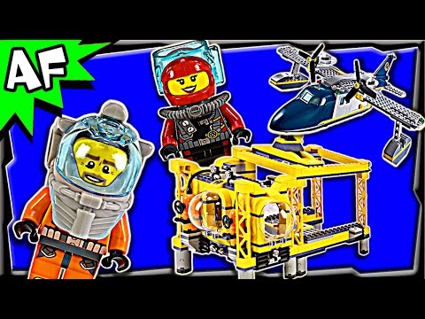 Vidéo LEGO City 60096 : La base opérationnelle en haute-mer