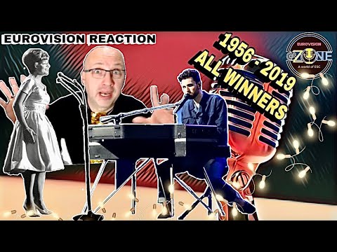 ALL winners of Eurovision Song Contest 1956 - 2019 REACTION