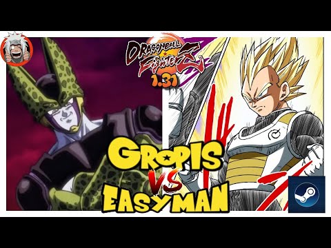 DBFZ Gropis vs Easyman (SuperBaby2, Zamasu, Cell) Vs (GokuSSJ, Gohan, VegetaSSJ)