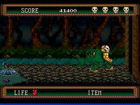 Let's Play - SplatterHouse 2 - Level 3