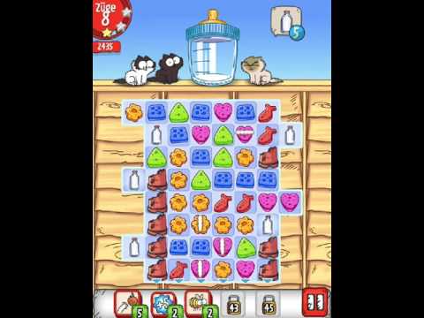 Simons Cat - Crunch Time - Level 37 - No Boosters (by match3news.com)