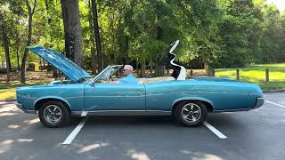 1967 GTO Idling & Top Down