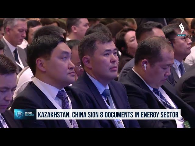 Казакстан менен Кытай энергетика тармагында 8 документке кол койду