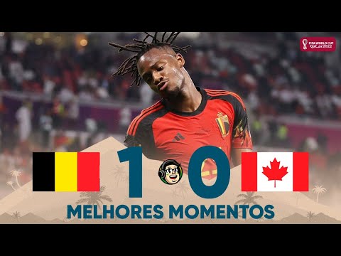 BÉLGICA 1 X 0 CANADÁ