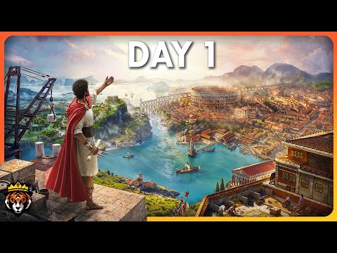 DAY 1 of Surviving the Roman Empire - A New Incredible Survival Experience...