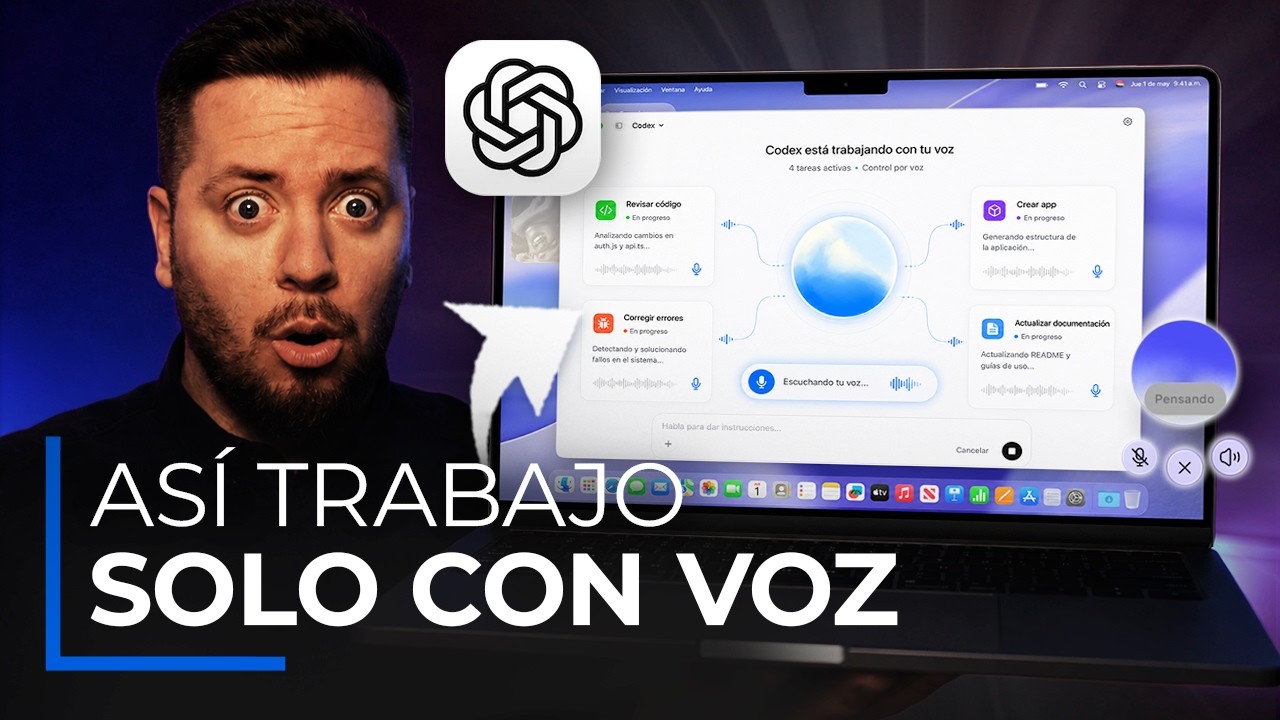 Estoy OBSESIONADO con la nueva voz de ChatGPT en el Mac 🤯