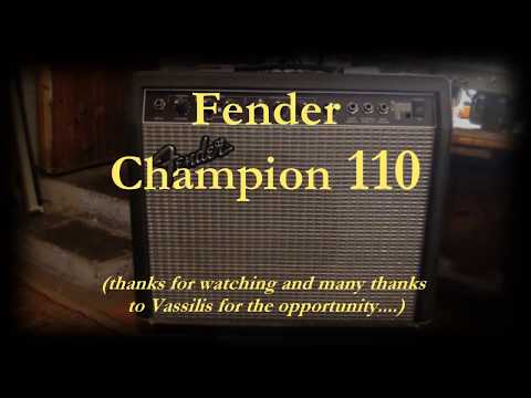 Combo Fender Champion 110 2 canaux 25 Watts 1x10" fabriqué en 1993 aux USA image 12