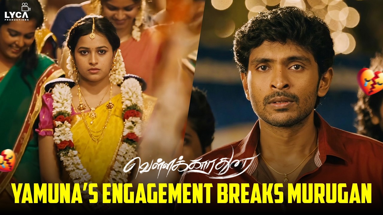 Vellaikaara Durai Movie Scene | Murugan Shocked Seeing Yamuna as Varadhan’s Bride | Vikram Prabhu