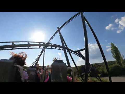 Kondaa Back Row On Ride Walibi Belgium 2022