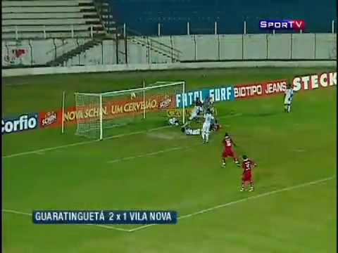 Guaratinguetá 2 x 1 Vila Nova (Série B 2010 - 3ª Rodada)