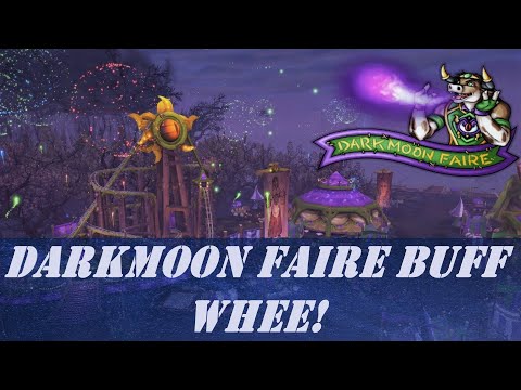 How to Get the Darkmoon Faire Buff WHEE! | Experience and Reputation gains increased by 10%