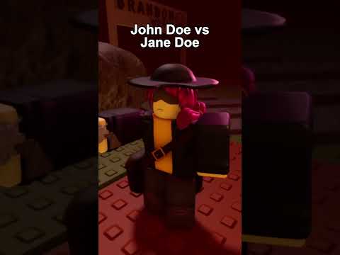 John Doe and Jane Doe #roblox #robloxanimation #janedoe #johndoe #forsaken
