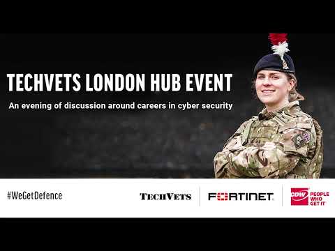 TechVets, CDW & Fortinet Networking Event London 2022
