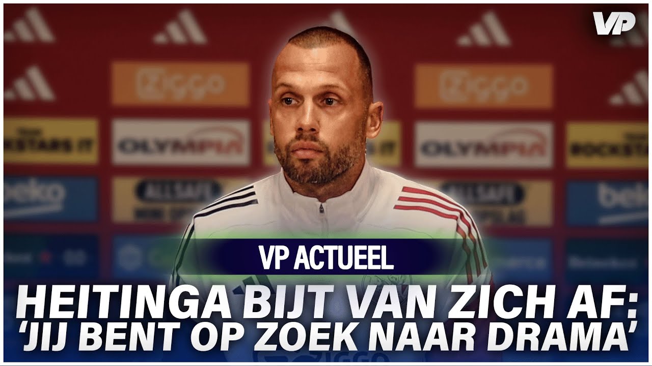Thumbnail for article: Heitinga reageert aanzienlijk geprikkeld: 'Ik krijg deze vraag nu vaker...'