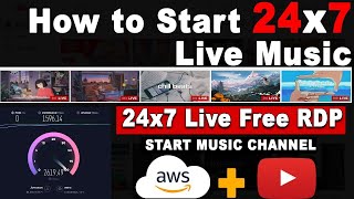 How to Stream 24/7 Music on YouTube | Start 24x7 Song live Stream | VPS Live Stream | iT Explorer