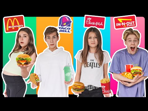 LAST To STOP EATING FAST FOOD Wins $10,000 Challenge! **BAD IDEA**🍔💰| Sophie Fergi @PiperRockelle