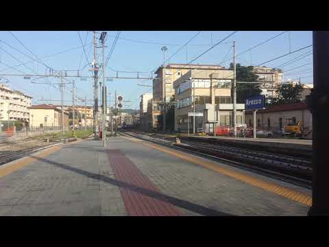 FS Trenitalia E402 128 at Arezzo