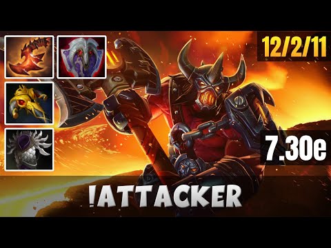 Attacker | Axe | Dota 2 Pro Gameplay - Patche 7.30e