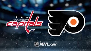 Giroux leads Flyers to rout of Caps in 8-2 win