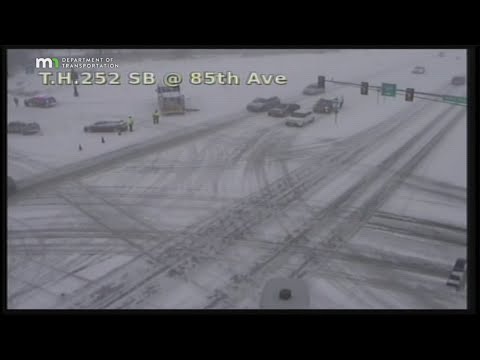 Snow Makes For Dangerous Day On Minnesota Roadways