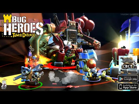 Bug Heroes: Tower Defense (Early Access) Android Gameplay - YouTube