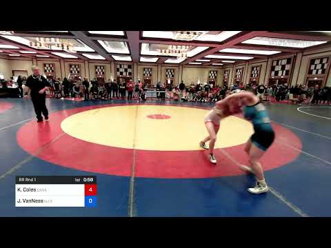 106 Lbs Rr Rnd 1 - Kaura Coles, Canada Vs Julianna VanNess, NJ Scorpions Wrestling School, LLC 360