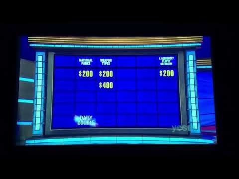 Jeopardy, Scott Shrum Day 2 - guessing on the 1st Daily Double 😜 (10/29/20)