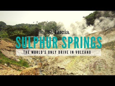 Exploring the World's Only Drive in Volcano ~ St Lucia