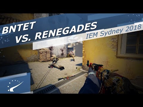 BnTeT vs. Renegades - IEM Sydney 2018