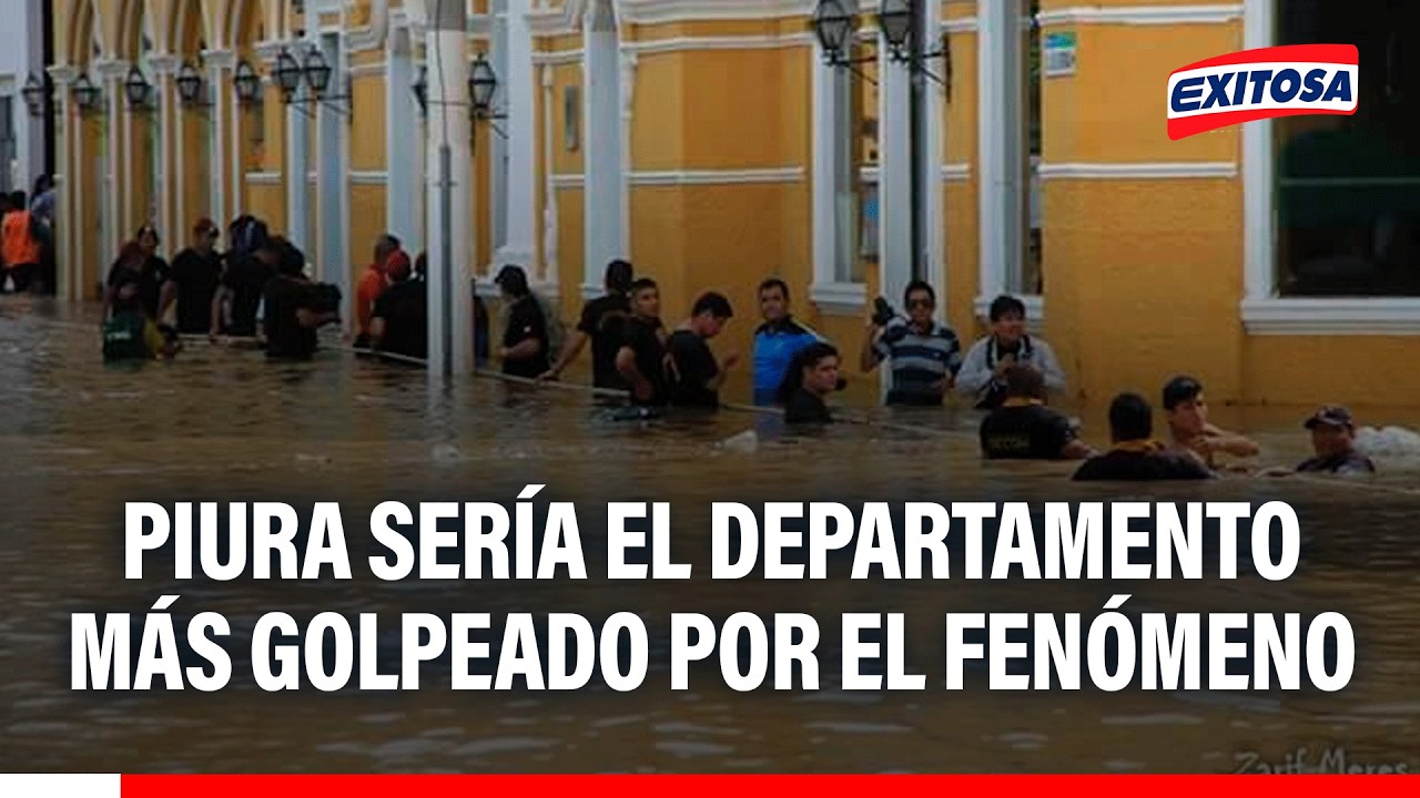 🔴🔵 Niño Costero pondría en riesgo a población de la costa norte y centro