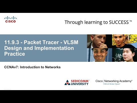 Курс Молодого Бойца Cisco Часть 1 2021 CCNA ITN 11.9.3 Packet Tracer VLSM Design and Implem Practice