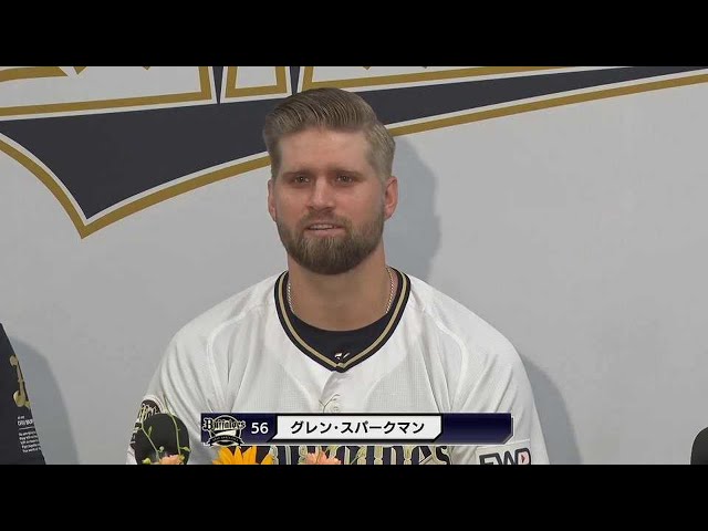 バファローズ・スパークマン入団会見「スパーキーと呼んでくれ」 2021/8/18