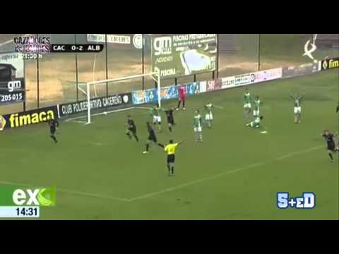 Jornada 25: Resumen Cacereño 1-4 Albacete