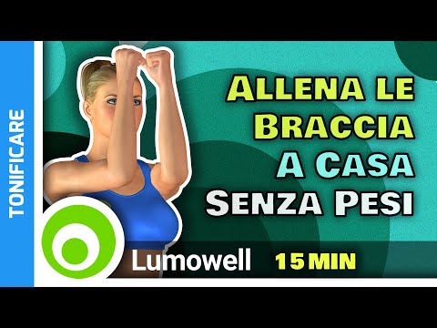 Esercizi Per Le Braccia Da Fare A Casa Senza Pesi - 15 Minuti