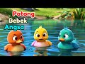 Potong Bebek Angsa 🪿 Bebek Berenang Lucu Bebek Warna Warni Lagu Anak Indonesia Populer