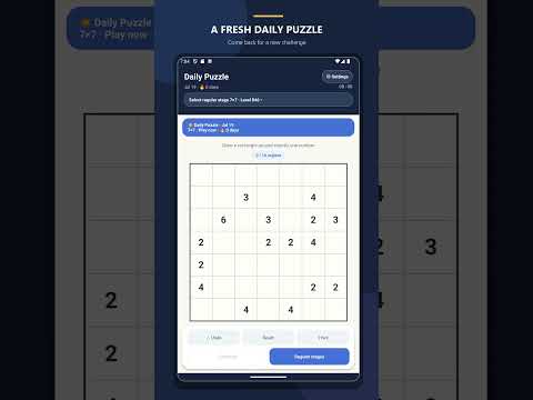 Shikaku Rectangle Logic Puzzle video thumbnail