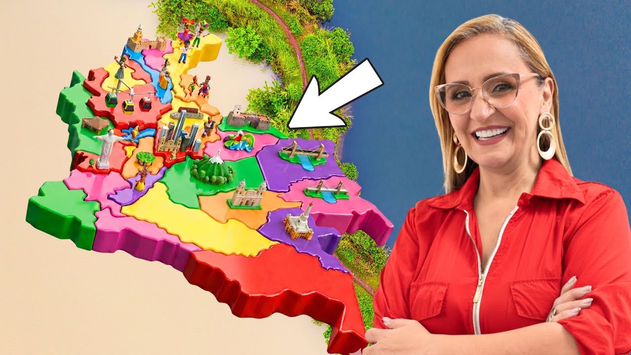 Cuáles son los DEPARTAMENTOS y CAPITALES de Colombia