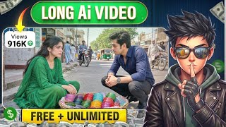 How to Create Long AI Video Free | Create Long AI Video Step-by-Step T