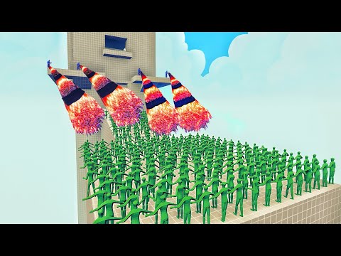 100x ZOMBIE vs 4x EVERY GOD - Totally Accurate Battle Simulator TABS