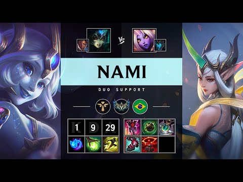 Nami Support vs Soraka - BR Challenger Patch 25.16