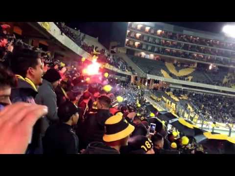 "Hinchada PEÑAROL vs Palmeiras . CL2017" Barra: Barra Amsterdam • Club: Peñarol