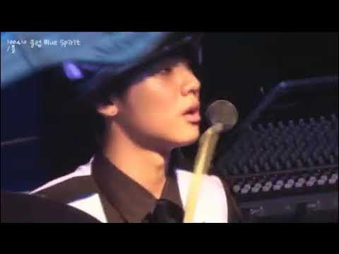 [FANCAM] 100409 CNBlUE Minhyuk Geek in the Pink - BEAT ON @ Blue Spirit