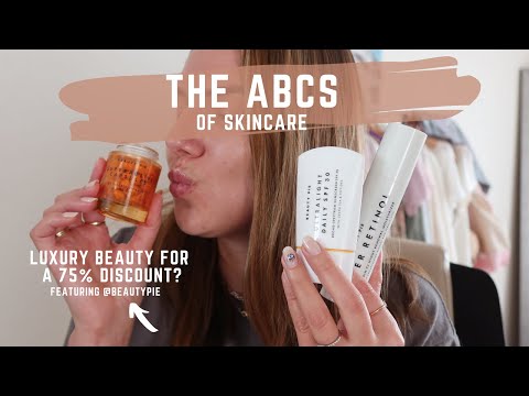 The ABCS of Skincare Ft. Beauty Pie | adaatude